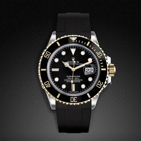 RubberB Rubber B su Rolex Submariner 